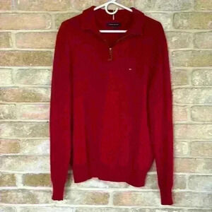 Tommy Hilfiger Mens 1/4 Zip Pullover